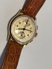 NOREXA SCHALTRAD-CHRONOGRAPH VALJOUX 13“77 HANDAUFZUG , LÄUFT NICHT 1950