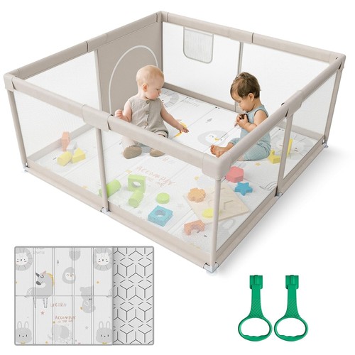 Baby laufgitter mit matte - baby,