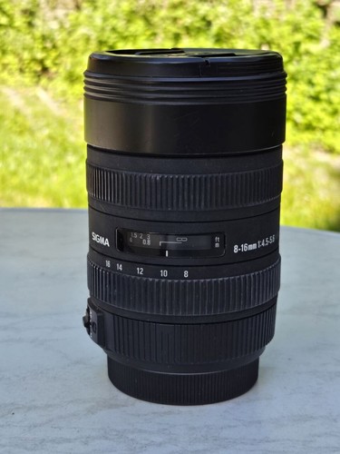 Objektiv sigma 16mm 5 - objektiv, 8-16mm