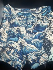 Phantom Athletics Shadow, MMA Kickboxen Fitness Short / 2XL - Blau/weiß