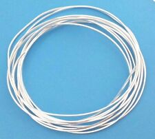 Fein-Silber-Streif 999,9 Ösen-Draht-halbrund 1,6 x 0,75 mm massiv Poliert NEU