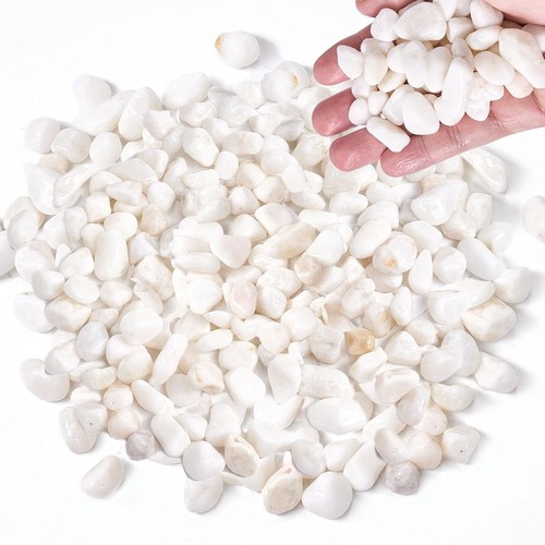 Weiße dekosteine 1kg - weiße,