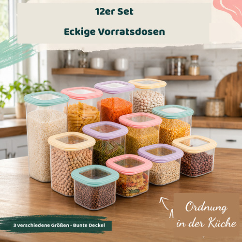 Teilig vorratsdosen set mit - vorratsdosen,