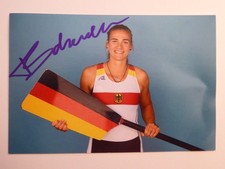 Tabea Schendekehl - Rudern -  Olympia Bronze  2024 - orig. sign. Foto -