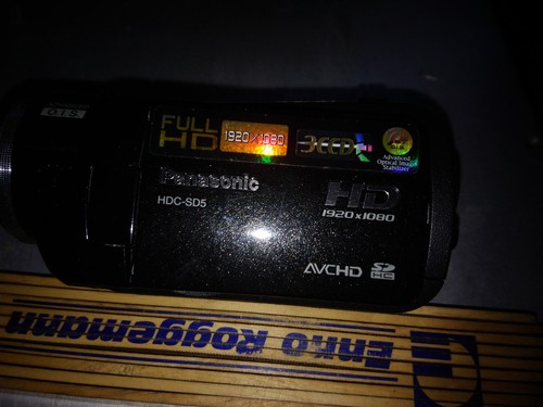 Camcorder panasonic hdc sd5 - camcorder, in