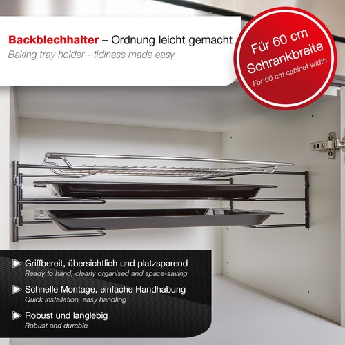 Backblechhalter