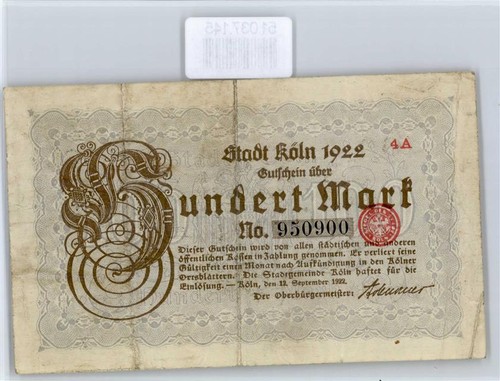 51037145 notgeld 100 - notgeld,