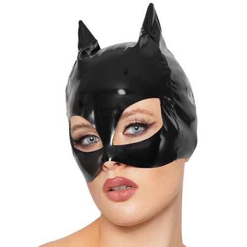 Lack kopf maske catwoman - kopf-maske, s-l