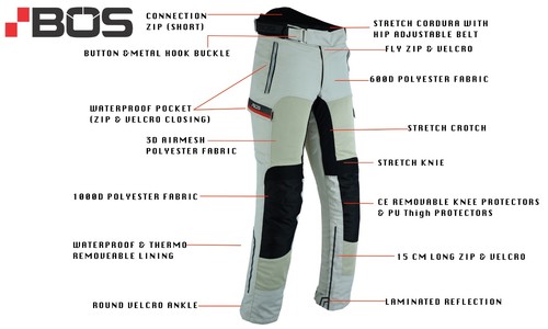 Damen motorrad sommerhose - ,