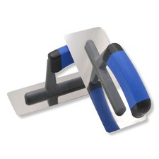 2x Venezianische Glättkelle 200x80mm DEWEPRO Spachtel Set Glattkelle Stucco