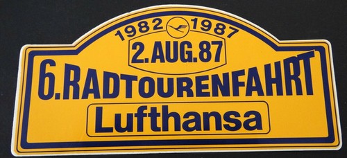 Werbe aufkleber lufthansa - werbe-aufkleber,