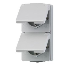 Jung SCHUKO-Steckdose 2-fach