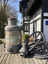 Alte schiffslampe ahlemann - schiffslampe,