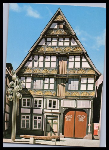 Ansichtskarte bad salzuflen - ansichtskarte,