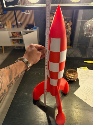Tim und struppi rakete 70cm - tim,