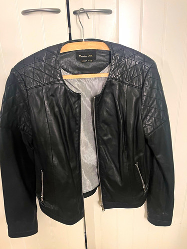 Massimo dutti damen - damen, lederjacke