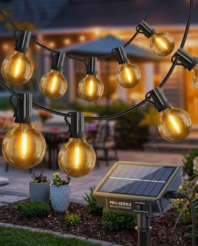 Solar led lichterkette 20m - lichterkette,