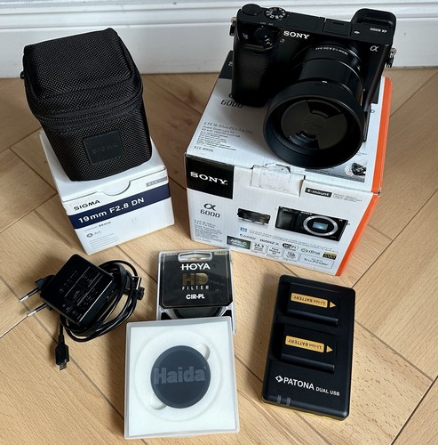 Sony alpha 6000 - 6000, 19mm