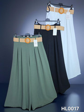 Marlene bundfalten stoff hose - bundfalten,