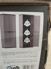 Kis Jolly Hoch Kunststoffschrank - Dunkelgrau 166x68cm Kleiderschrank