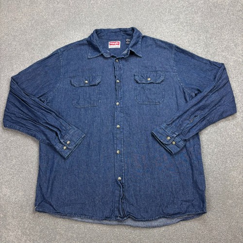 Wrangler jeanshemd erwachsene - wrangler,