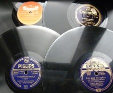 E150/BADENWEILER MARSCH-DEUTSCHMEISTER-DER ALTE DESSAUER-RADE-4x 78rpm Schellack