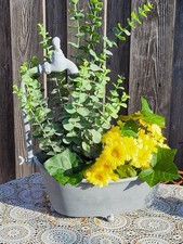 Shabby Chic Pflanzwanne mit
