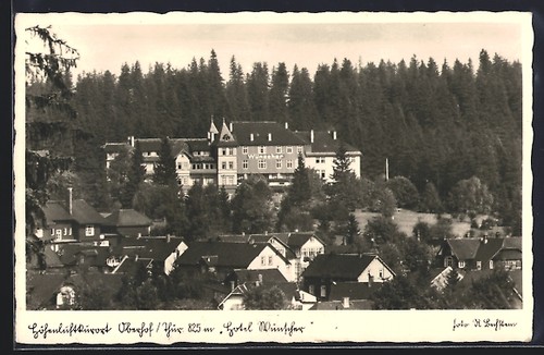 Ansichtskarte oberhof - ansichtskarte,