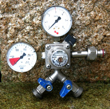Co2 Druckminderer, Zapfanlage