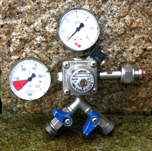 Co2 druckminderer zapfanlage - co2, druckminderer,