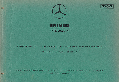Mercedes benz unimog - mercedes, (1966)