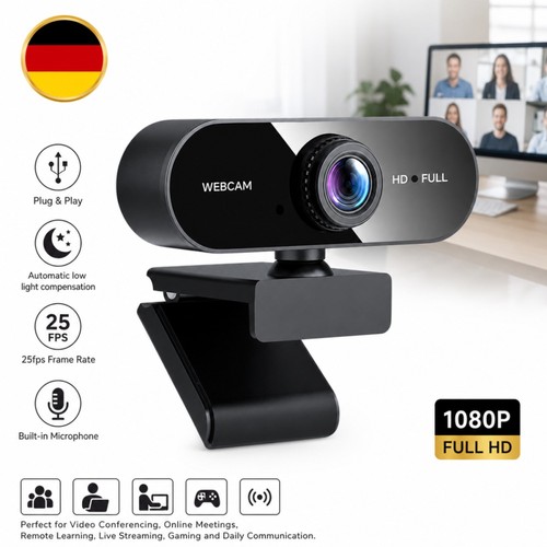 Webcam usb 1080p full - 1080p, hd