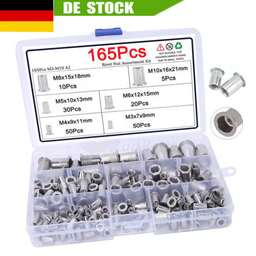 165x nietmutter sortiment - 165x, nietmutter-sortiment