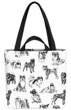 Mops Husky Shiba Inu Hunde Tasche Haustier Hund Rasse Grafik Bulldogge Dogge Ti