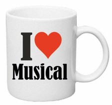Kaffeetasse I Love Musical