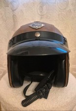 Motorroller Helm Jethelm Retro