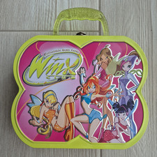 Panini Winx Club Sammelkarten Spiel Traiding Card Game Metall Koffer