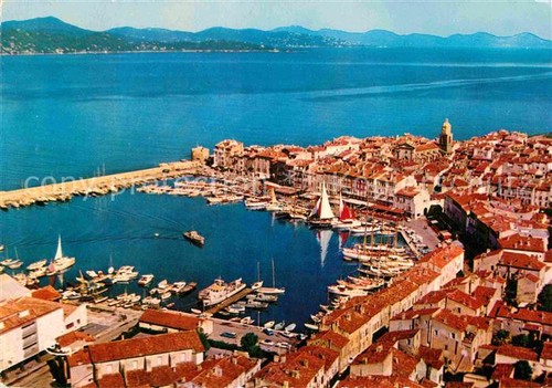 Saint tropez var vue - var, aerienne