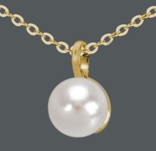 Anhänger Imitationsperle 333 Gold 40,45,50,55 cm Goldketten 333 gestempelt