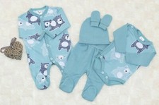 Baby Set Neugeborene Body 5er Verschiedene Muster Erstausstattung Strampler Baby