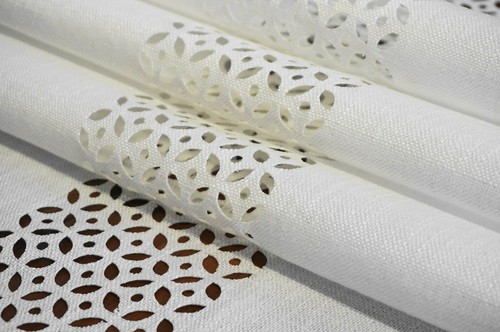 Tischdecke weiss landhaus - tischdecke,