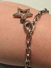 JETTE JOOP Armband 925 Silber mit Sternen & Zirkonia 19 cm