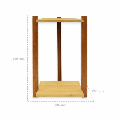 Bambusregal medina holzregal - bambusregal,