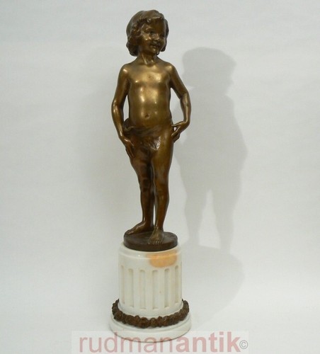 Seltene große bronze figur - bronze,