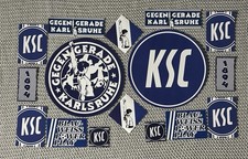 KSC Sticker / Aufkleber Mix -