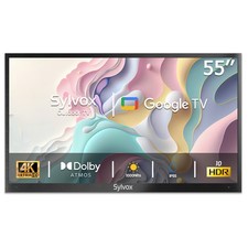 55 Zoll 1000nits Smart Google TV 4K HDR  LED HDR10 Dolby Atmos Outdoor Fernseher