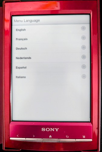 Sony prs ebook reader - sony,