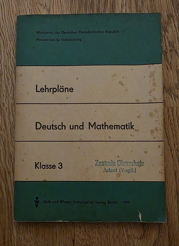 Ddr lehrpläne deutsch - ddr,