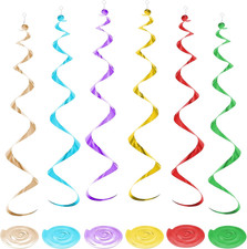 18 Stück Hängende Spiralen