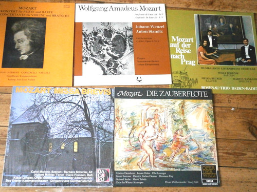 Schallplatten mozart - ,